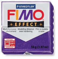 Fimo Soft Glitter Purple
