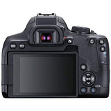 Canon EOS 850D (Rebel T8i) DSLR Camera w/Canon EF-S 18-55mm F/4-5.6 is STM Zoom Lens + Case + 128GB Memory (28pc Bundle)