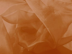 Crystal Organza Copper 58 Inches Sold By The Yard