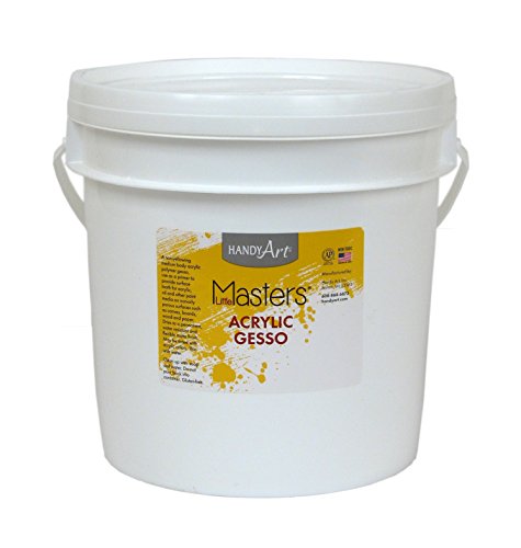 Handy Art Little Masters Economy Acrylic Gallon, White Gesso