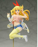 Max one Hot !! Anime Figure 18cm Nisekoi Kirisaki Chitoge 1/8 Scale Pre-painted PVC Action Figure Collectible Model Toy (Color: Yellow)