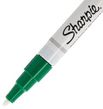 Sharpie Oil-Based Paint Marker, Fine Point, Green, 1 Count - Great for Rock Painting