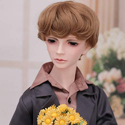 MEESock 62.5cm Exquisite Boy BJD Dolls 1/3 Fashion SD Dolls Cosplay Dolls Fullset Toy, with Clothes Shoes Wig Makeup, for Gift Collection Decoration