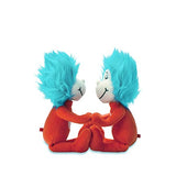 Manhattan Toy Dr. Seuss Thing 1 and Thing 2 Plush Toy Set , Red