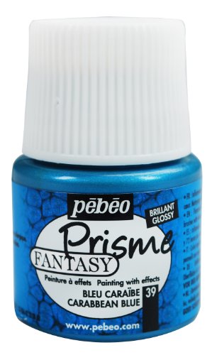 Pebeo Fantasy Prisme Paint 45ml, Caribbean Blue