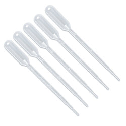 KINGLAKE Plastic Transfer Pipettes 1ml,Essential Oils Pipettes,Gradulated,Pack of 100