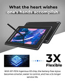 XP-PEN Artist12 2nd 11.6 inch Drawing Tablet with Screen Display Computer Graphics Tablets with Battery-Free Stylus, Art Monitor Compatible with Chromebook Mac Windows Android Linux (Gift Edition)