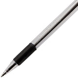 Pentel BK90A R.S.V.P. Stick Ballpoint Pen.7mm, Trans Barrel, Black Ink (Pack of 12)