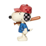 Enesco Peanuts Mini Snoopy Baseball 3.25" Ornament