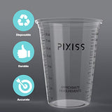 Amazing Clear Cast Resin 32-Ounce (2-Pack), 40 Disposable Mixing Cups, Pixiss Mixing Sticks Casting Resin Bundle