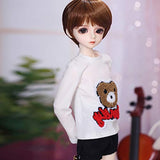 W&Y 1/4 BJD Dolls, 15.7 Inch 40cm SD Doll Children's Creative Toys Action Figure + Makeup + Accessory Best Gift for Boys