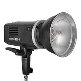 Flashpoint XPLOR 600 HSS Battery-Powered Monolight with Built-in R2 2.4GHz Radio Remote System - Bowens Mount (AD600) + Glow EZ Lock Collapsible Silver Beauty Dish (25")