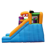 Inflatable Bouncer House with Air Blower and Jumping Castle for Kids (Multicolour, C)