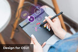 Drawing Tablet XP-PEN G640 OSU Pad Graphic Drawing Tablet 6X4 Inch Computer Digital Tablet for OSU Game & XP-PEN StarG640 OSU Tablet Line Friends Edition