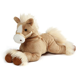 GUND Fanning Palomino Horse Laying Down Stuffed Animal Plush, Tan, 12"