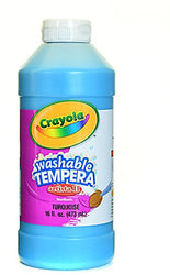 Crayola Artista II Liquid Tempera Paint (Turquoise) - 16 oz. 2 pcs sku# 1825780MA