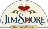 Enesco Jim Shore Heartwood Creek White Woodland Farmhouse Angel with Dog Figurine, 5.2 Inch, Multicolor