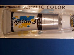 Daler Rowney Acrylic Color System 3 Silver (Imit) 75ml Tube