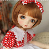 Xin Yan Bjd Doll, 1/4 Sd Toy 15.7 Inch Ball Jointed Baby Doll DIY Toys with Clothes Outfit Shoes Wig Hair Makeup, Best Gift for Girls (Color : D)