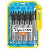 Paper Mate 1951395 InkJoy 100RT Retractable Ballpoint Pens, Medium Point, Black, 20 Count