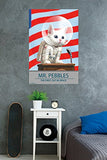 Trends International Fallout 4 - Mr. Pebbles - The First Cat in Space Wall Poster, 22.375" x 34", Unframed Version
