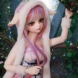 Rin Fairyline Fairyland 1/4 N N Dolls Model Girls Boys Eyes Toys Shop Resin Rabbit Tan Skin Nude Doll Fantasy Version