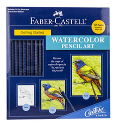Faber-Castel Creative Studio Getting Started Art Kit, Watercolor Pencil