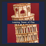 RoWood 3D Wooden Puzzles for Adults, DIY Kits Gift for Adults & Teens - Leaning Tower of Pisa (137 PCS)