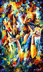 Surrealism Painting Colorful Fine Art On Canvas By Leonid Afremov Studio - Sweet Dreams 2