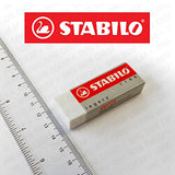 Stabilo Legend Plastic Eraser - White - Box of 20