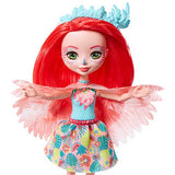 Enchantimals Fanci Flamingo Doll & Swash Figure, 6-inch Small Doll, with Long Pink Hair, Wings, Removable Skirt, Headpiece, and Shoes, Great Gift for 3 to 8 Year Olds [Amazon Exclusive]