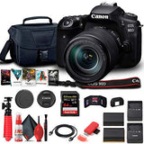 Canon EOS 90D DSLR Camera with 18-135mm Lens (3616C016) + 64GB Memory Card + Case + Corel Photo Software + LPE6 Battery + External Charger + Card Reader + HDMI Cable + Cleaning Set + More (Renewed)