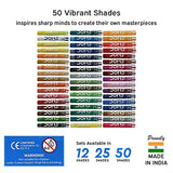 DOMS OIL PASTELS PACK OF 25 COLOR SHADES