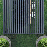 Sunnyglade Patio Pergola Canopy Modern Aluminum Pergola with Adjustable Louvered Gazebo for BBQ, Backyard,Party, Lawn,Garden (10ft X13ft)
