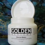 Golden Acryl Med 8 Oz Silkscreen Medium