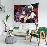 ANGOGO Tokyo-Ghoul Wall Hanging Tapestry Customized Anime Style Wall Decor For Room Living