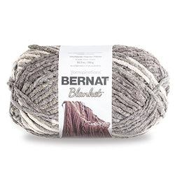 Bernat Blanket Big Ball Yarn , Silver Steel (16111010001)