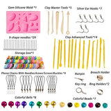 70 Colors Polymer Clay, 1oz/Block Soft Oven Bake Modeling Clay Kit with 19 Sculpting Clay Tools and Accessories, Starter Kit Clay for Kids, Non-Stick, Non-Toxic, Ideal DIY Gift for Kids