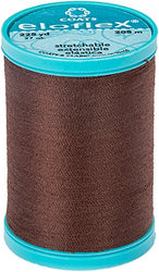 Coats Eloflex Stretch Thread 225yd-Dark Brown