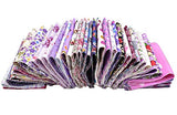 2030cm Assorted Pre-Cut Printing Cotton Cloth Material Mixed Squares Bundle Quilt Fabric