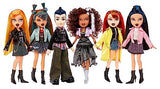 Bratz Pretty ‘N’ Punk Yasmin Fashion Doll with 2 Outfits and Suitcase, Collectors Ages 6 7 8 9 10+