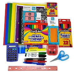 Back to School Supplies Essential Bundle - 4th Grade | 5th Grade | 6th Grade | 7th Grade
