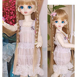 HGFDSA Children BJD Doll Clothes for Size 1/4 SD Humanoid Handmade Doll Joint Doll DIY Doll Model Clothes - No Doll,B