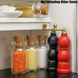 Odoria 1/12 Miniature Glass Jars and Pepper Shakers Dollhouse Decoration Accessories