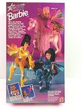 Barbie Flying Hero Doll w Shimmering Cape! Lights & Sounds! (1995)