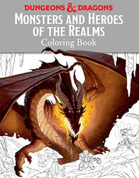Monsters and Heroes of the Realms: A Dungeons & Dragons Coloring Book (Ologies)
