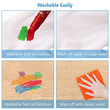 Tempera Paint Sticks, 30 Colors Solid Tempera Paint for Kids, Super Quick Drying, Works Great on Paper Wood Glass Ceramic Canvas