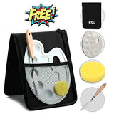 Artify 12 Pcs Paint Brush set Includes Pop-up Carrying Case with free Palette Knife, Large Flat
