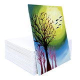Milo | 11 x 14" 24 Pack of Canvas Panels | Bulk Pack 24 Canvas Panel Boards for Painting