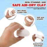 3.3 lbs Moldable Cosplay Foam Clay (White) – High Density and Hiqh Quality for Intricate Designs | Air Dries to Perfection for Cutting with a Knife or Rotary Tool, Sanding or Shaping